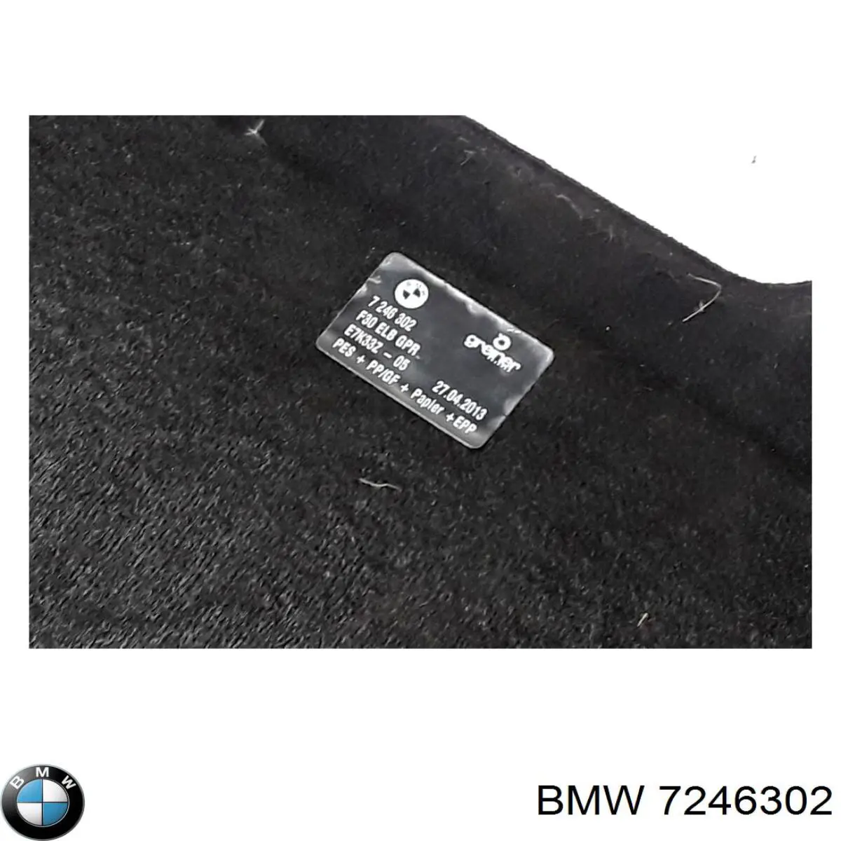 Comprar 7246302 BMW Revestimiento inferior del maletero