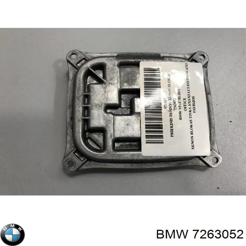 Módulo de control de luces diurnas BMW 7263052
