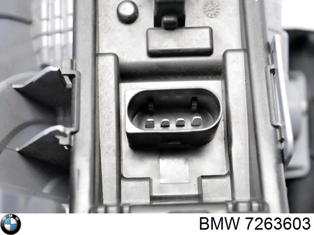 7263603 BMW listón embellecedor/protector, parachoques trasero izquierdo