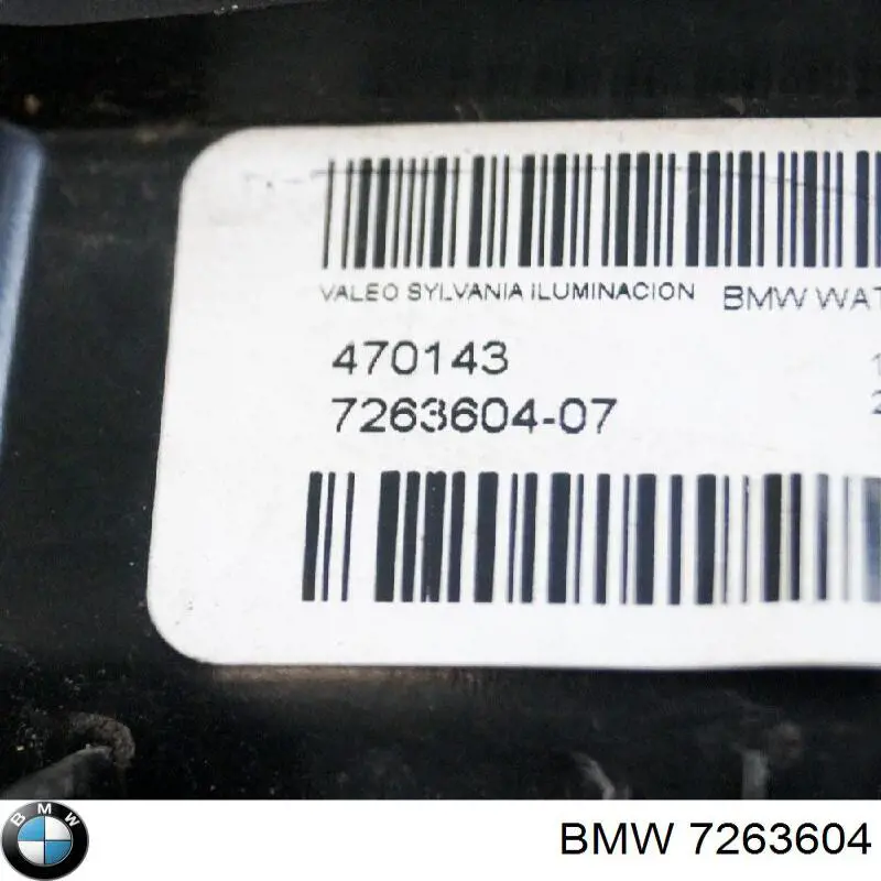 Cubierta para luz trasera BMW 7263604 precio, desde 31,67 EUR