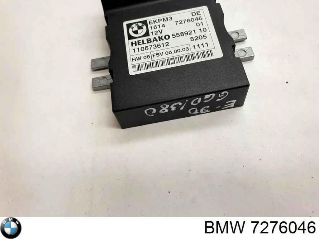 Módulo de control del motor de la bomba de combustible 7276046 BMW