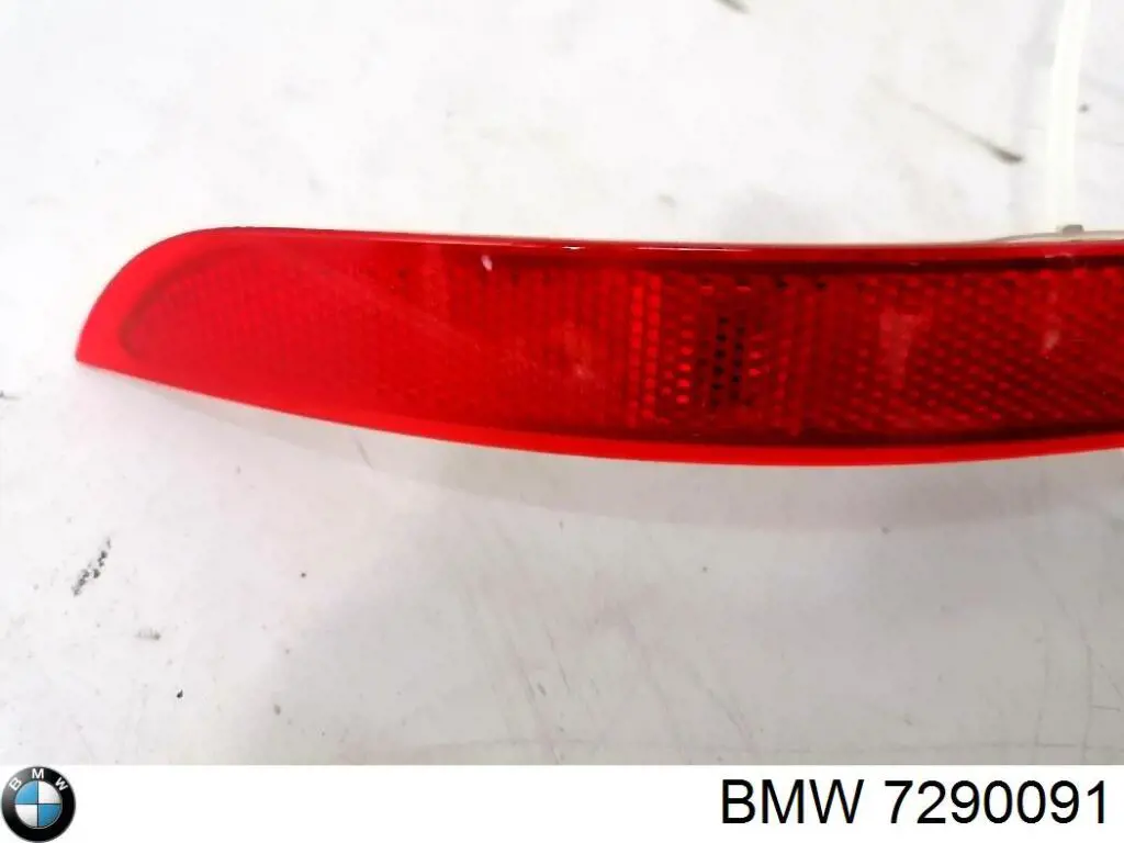 7290091 BMW Reflector, trasero, izquierdo