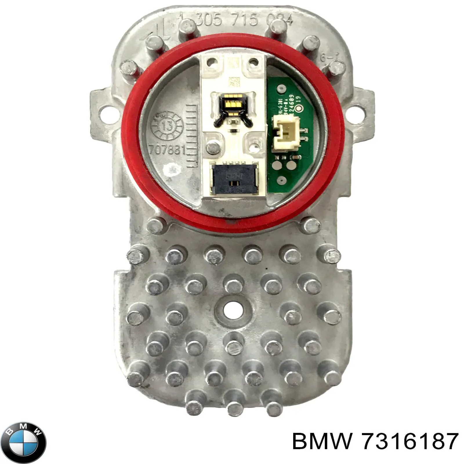 7316187 BMW Módulo de control de luces de faros (ECU)