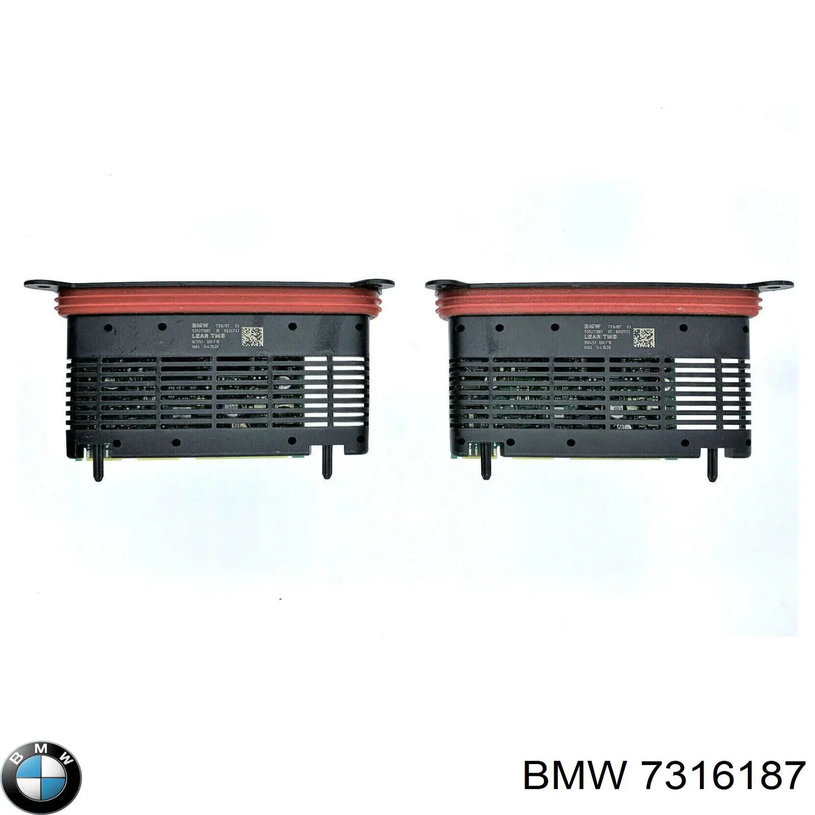 Comprar 7316187 BMW Módulo de control de luces de faros (ECU)
