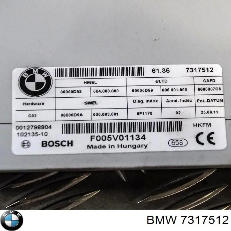 7317512 BMW