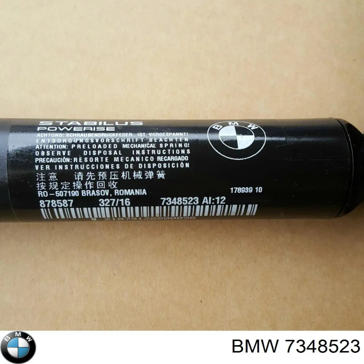 Comprar 7348523 BMW Amortiguador de puerta trasera
