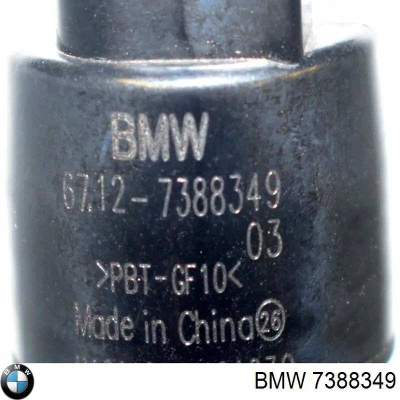 7388349 BMW bomba de limpiaparabrisas delantera/trasera