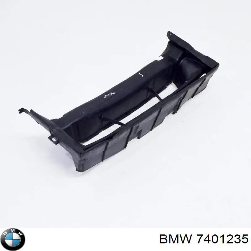 Deflector de aire inferior del radiador 7401235 BMW