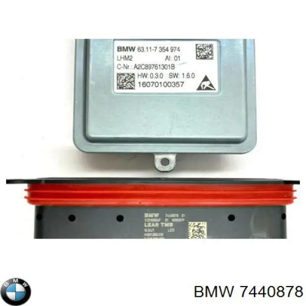 Módulo de control de luces de faros (ECU) BMW 7440878 precio, desde 201,72 EUR