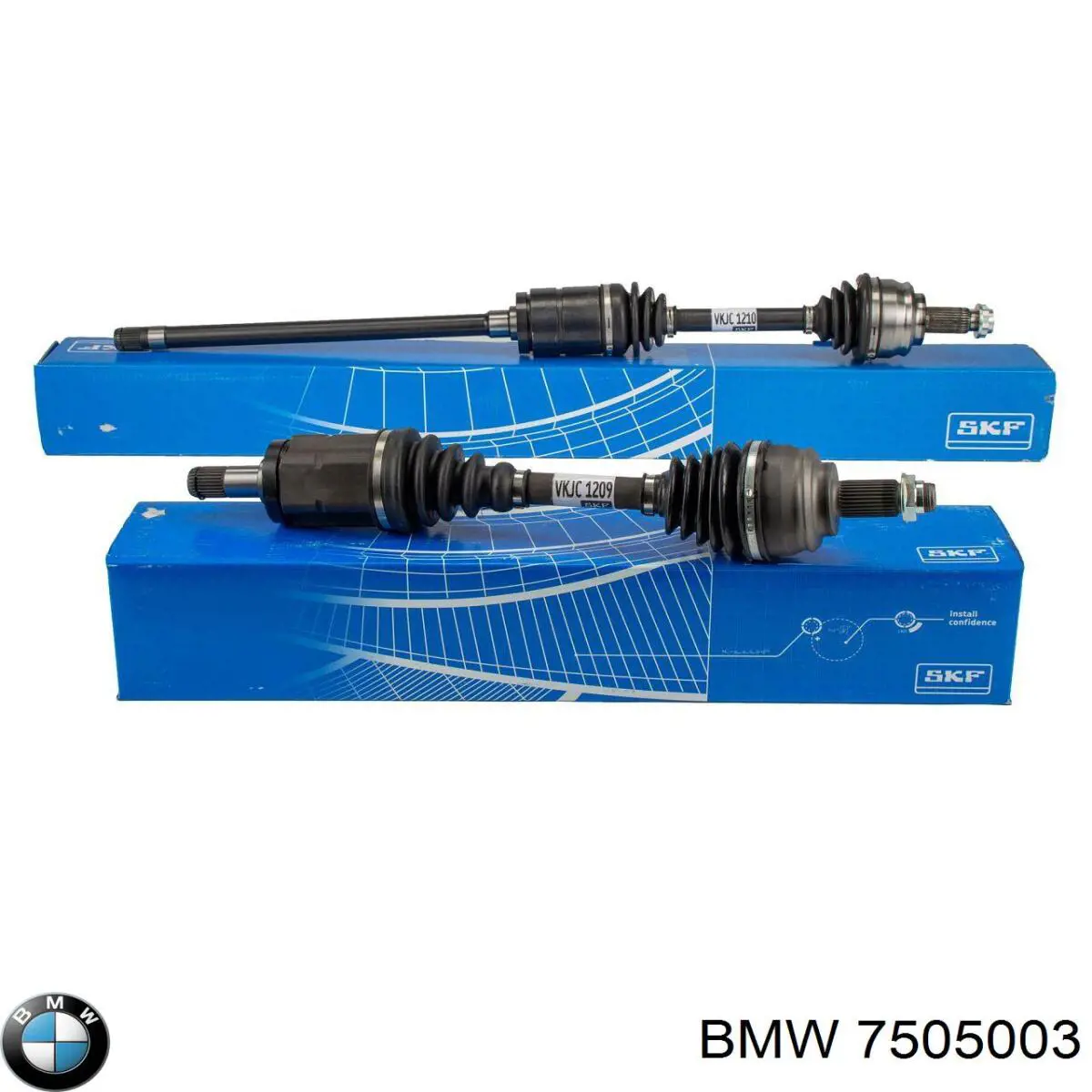 Comprar 7505003 BMW Semieje delantero izquierdo