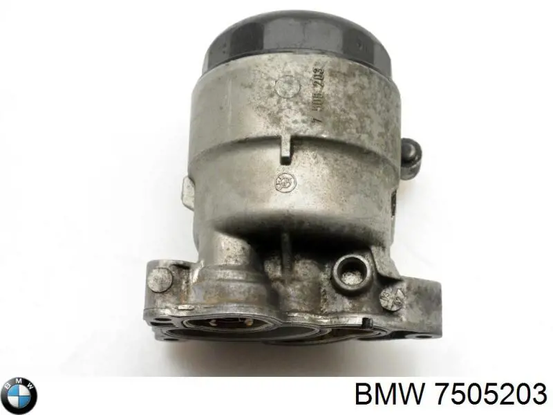 7505203 BMW caja, filtro de aceite