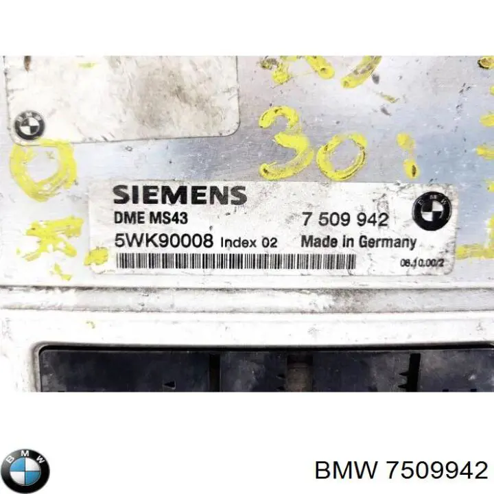 Comprar 7509942 BMW ECU