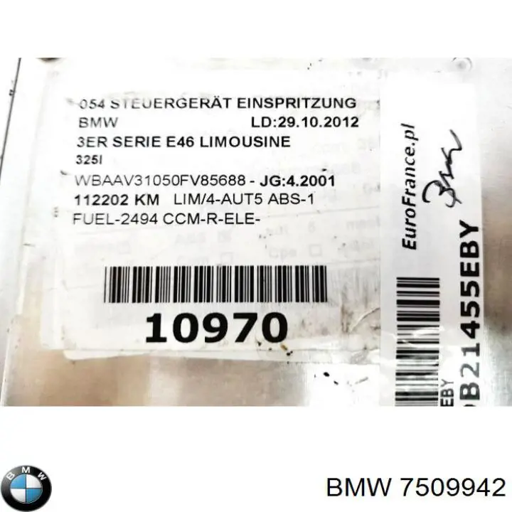 ECU 7509942 BMW