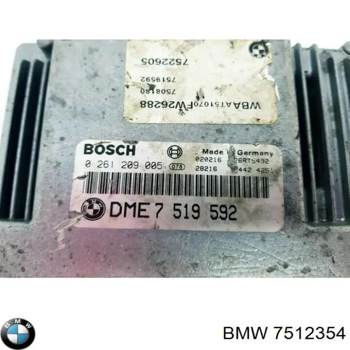  BMW 7512354 precio, desde 126,32 EUR