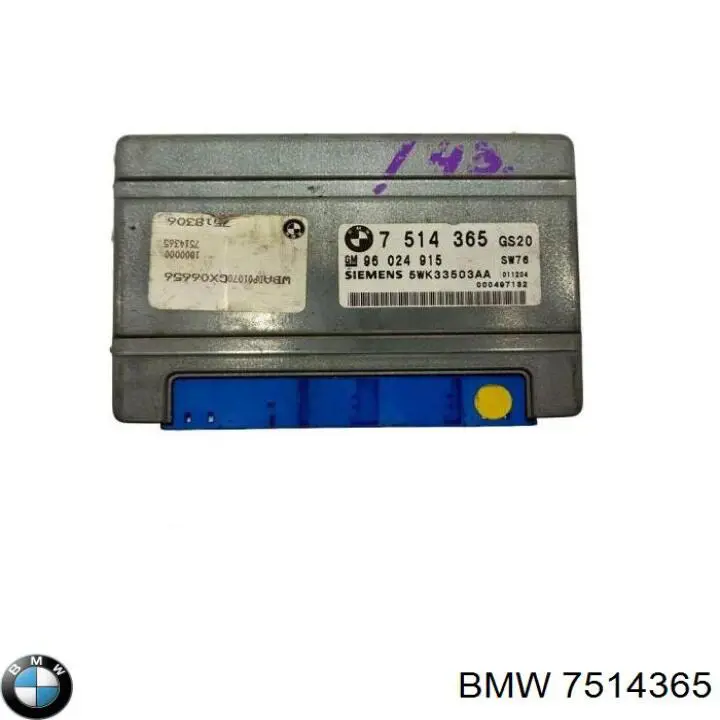 Módulo de control electrónico de la transmisión automática BMW 7514365 precio, desde 101,64 EUR
