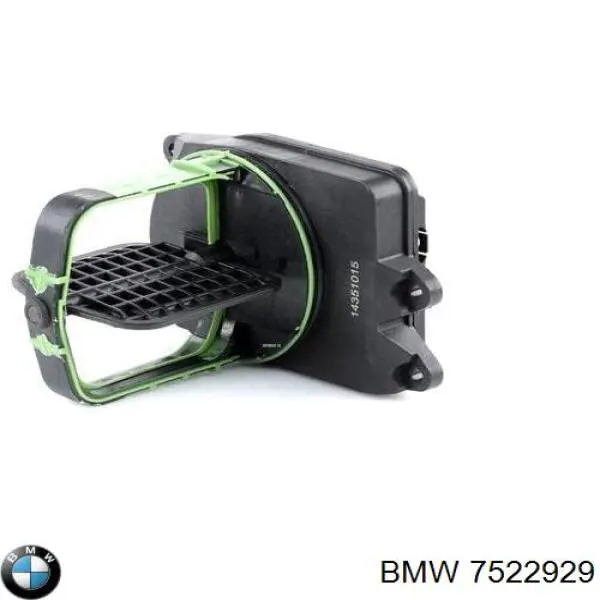 Válvula (actuador) de mariposa inferior del colector de admisión 7522929 BMW