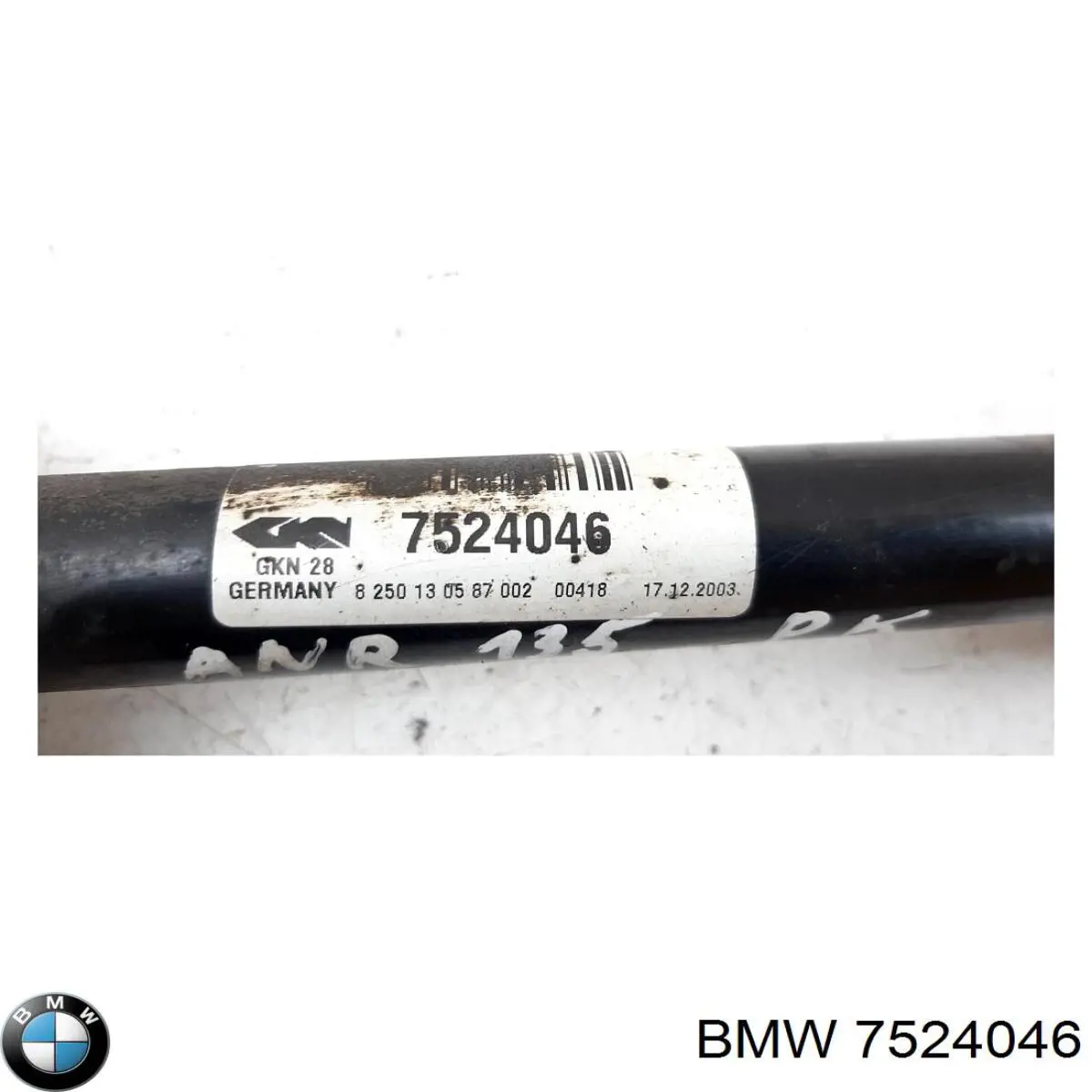 7524046 BMW Semieje delantero derecho