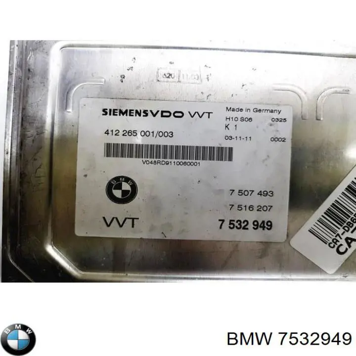 Comprar 7532949 BMW Módulo de control de válvulas