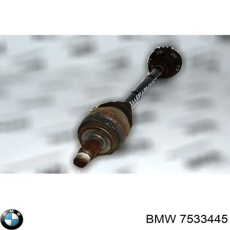 Semieje trasero izquierdo BMW 7533445 precio, desde 63,89 EUR