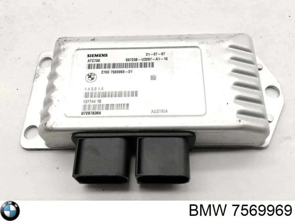 7569969 BMW módulo de control de caja de transferencia