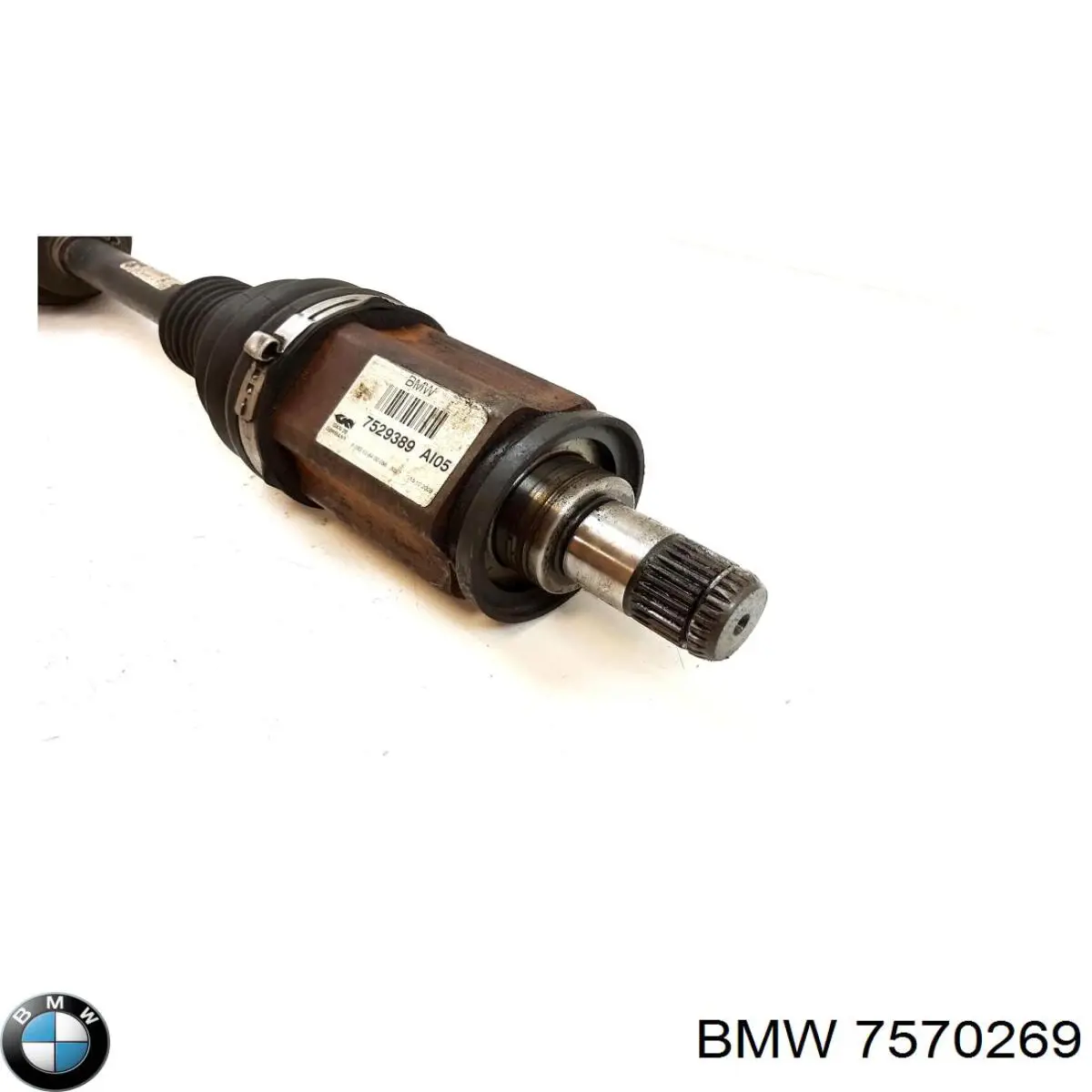 7570269 BMW Semieje delantero derecho