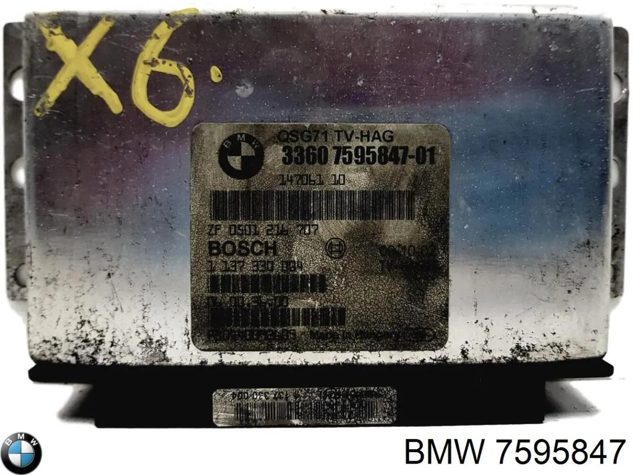 7595847 BMW modulo de control electronico (ecu)