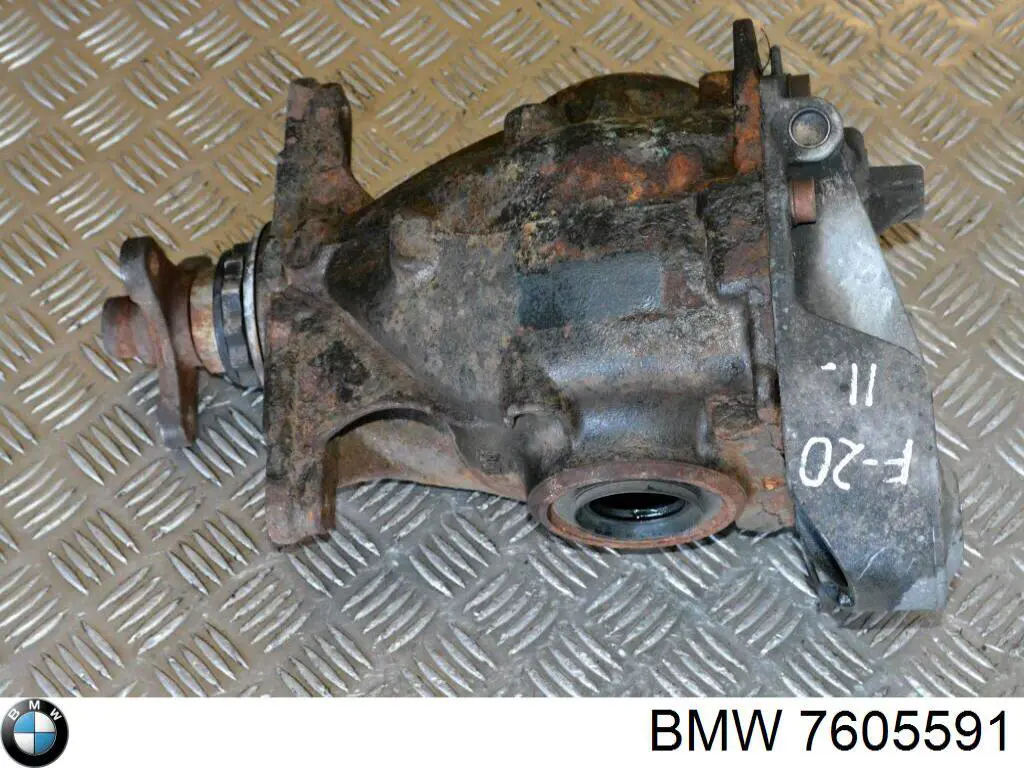 Comprar 7605591 BMW Eje trasero completo