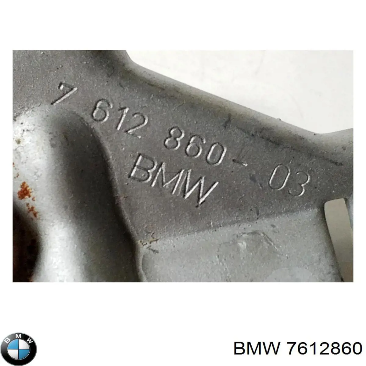 7612860 BMW montaje de bateria (soporte)