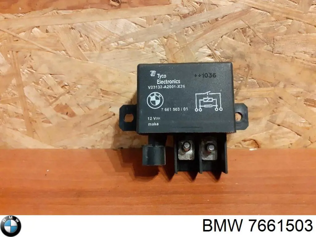 Relé de intermitentes 7661503 BMW