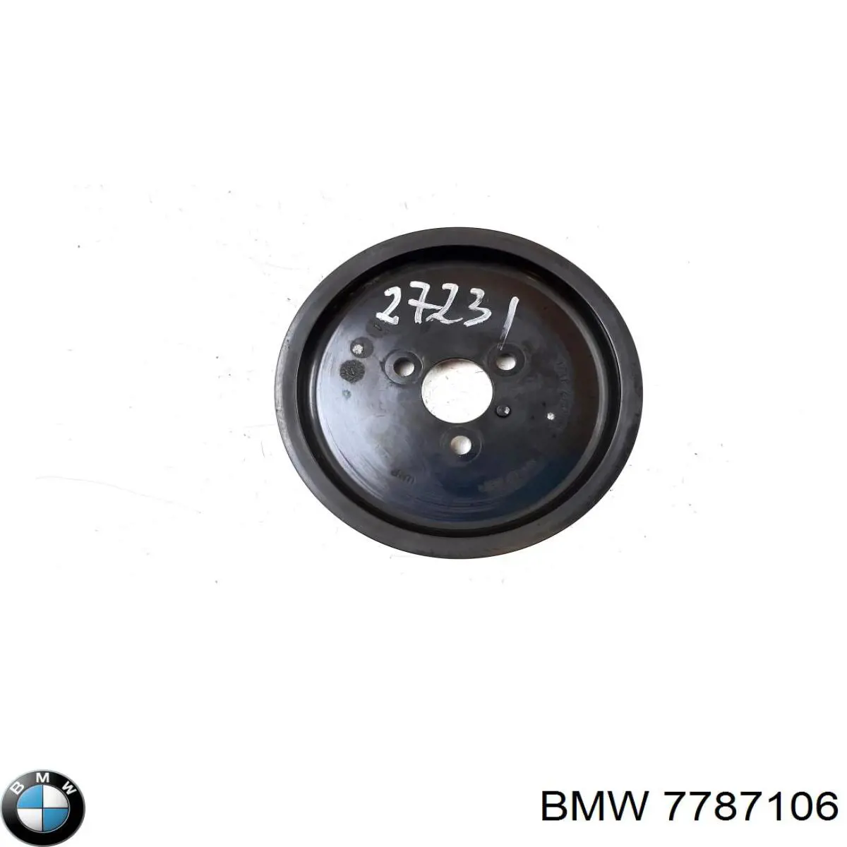 Polea de la bomba de dirección asistida 7787106 BMW