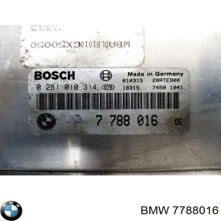 Unidad de control del motor  BMW 7788016 precio, desde 98,74 EUR
