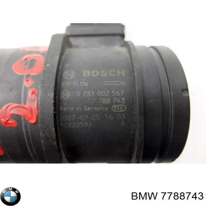 Caudalímetro 7788743 BMW