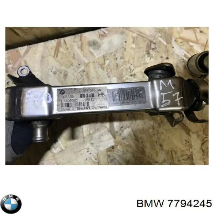 Enfriador de recirculación de gases de escape EGR BMW 7794245 precio, desde 203,92 EUR