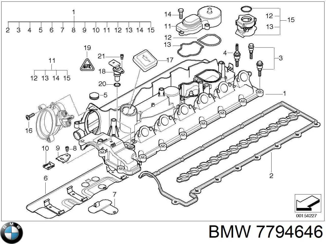 Sensor de árbol de levas BMW 7794646 precio, desde 29,83 EUR