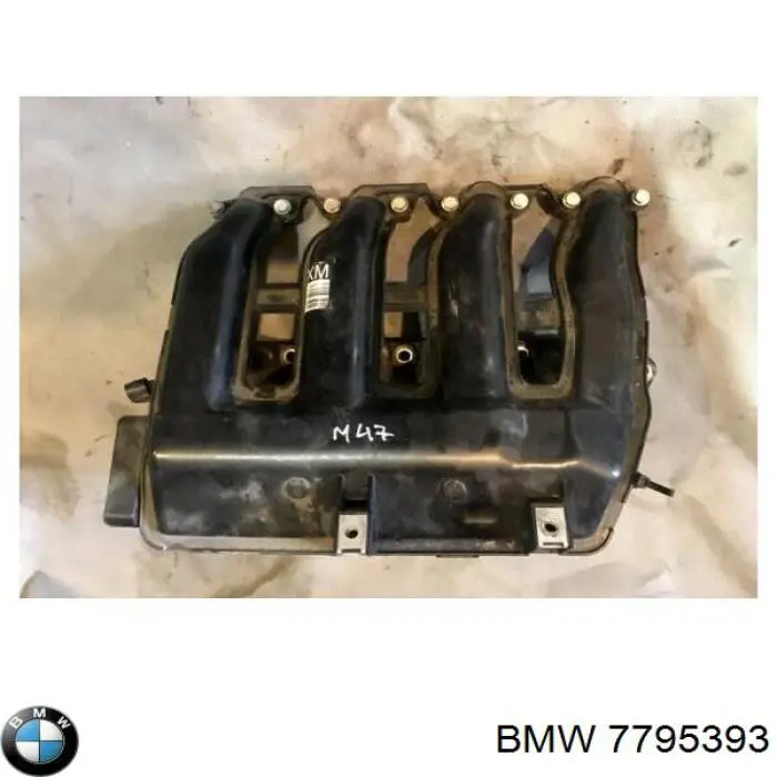 7795393 BMW colector de admisión, suministro de aire