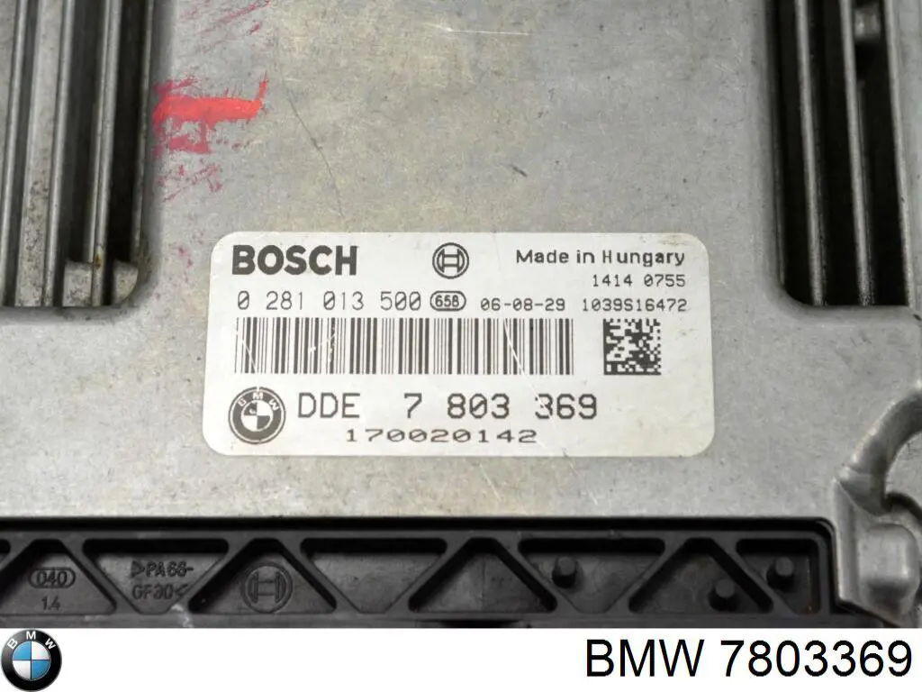 13617798506 BMW Centralina Del Motor