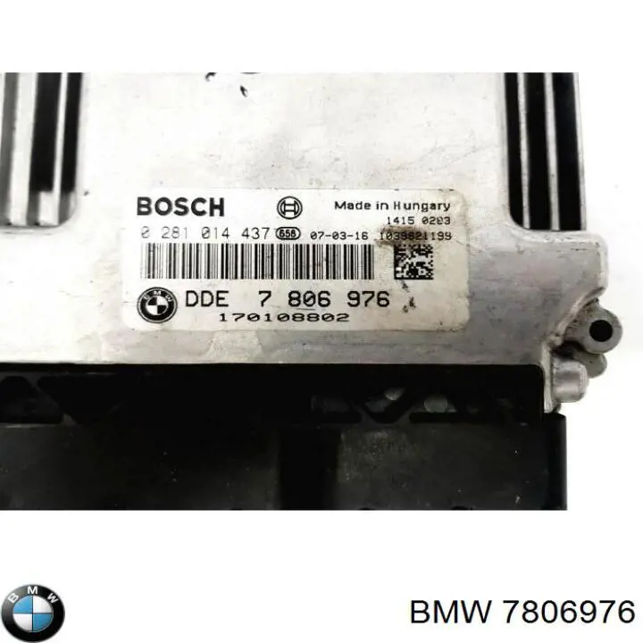 Unidad de control del motor  BMW 7806976 precio, desde 289,72 EUR