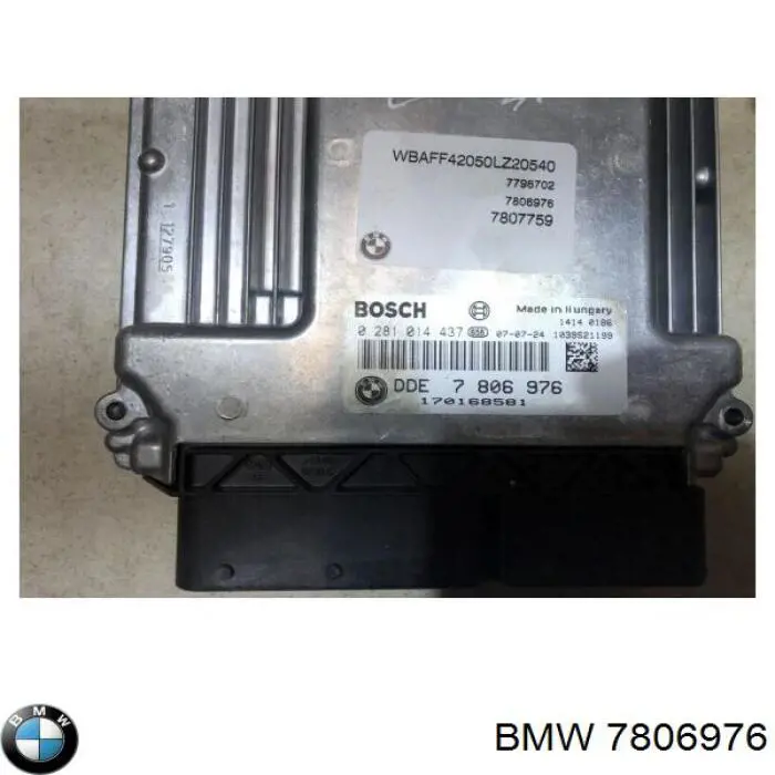 ECU 7806976 BMW