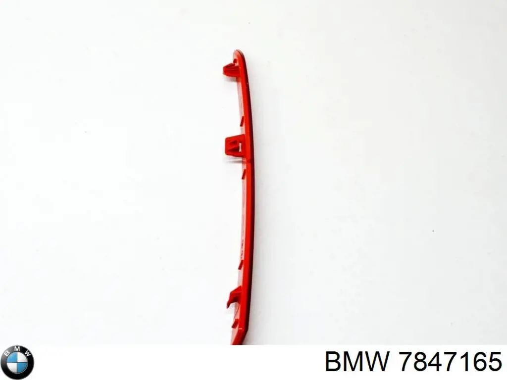 7847165 BMW reflector, parachoques trasero, izquierdo