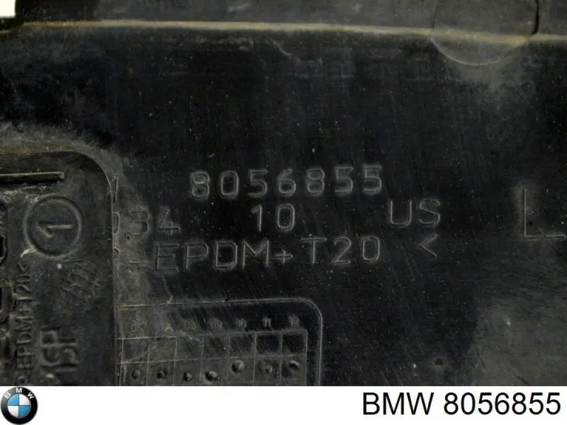 Rejilla izquierda del parachoques delantero 8056855 BMW