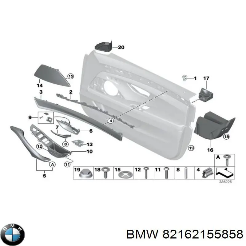 Comprar 82162155858 BMW Guardabarros delanteros
