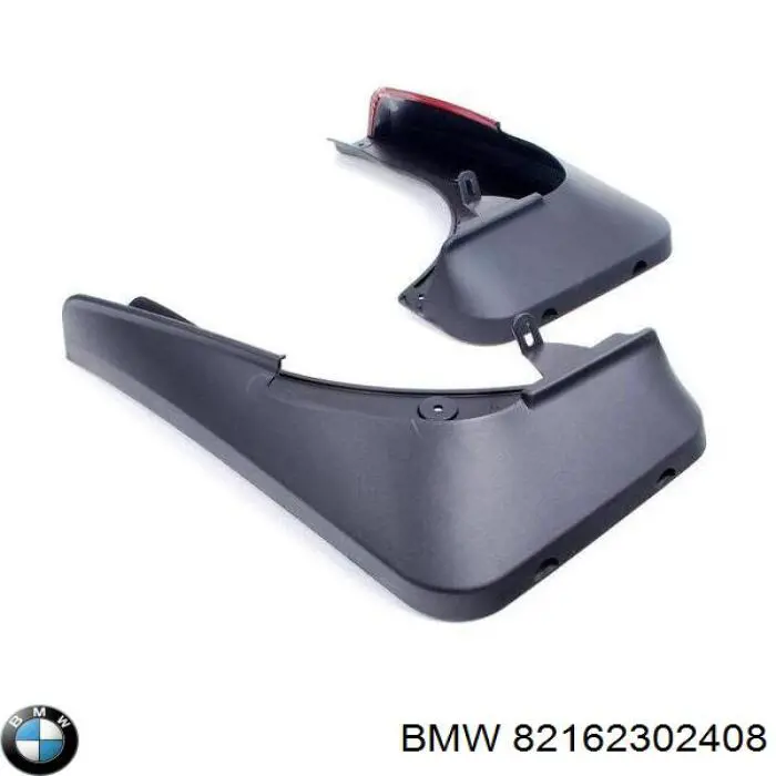 82162302408 BMW Juego de faldillas guardabarro traseros