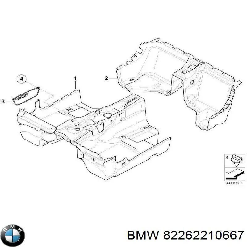 Comprar 82262210667 BMW 