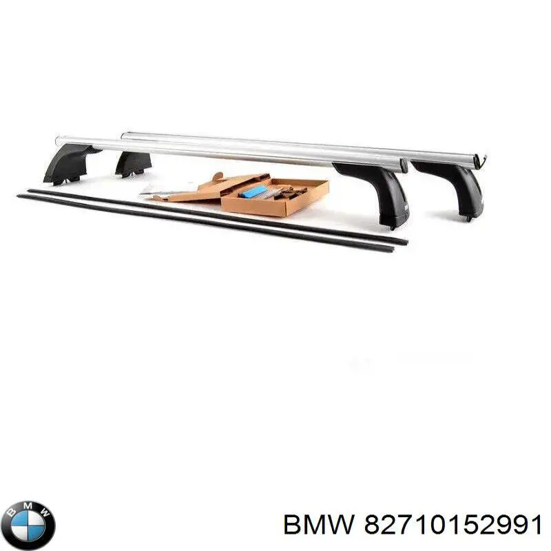 82710152991 BMW juego de barras de techo transversal