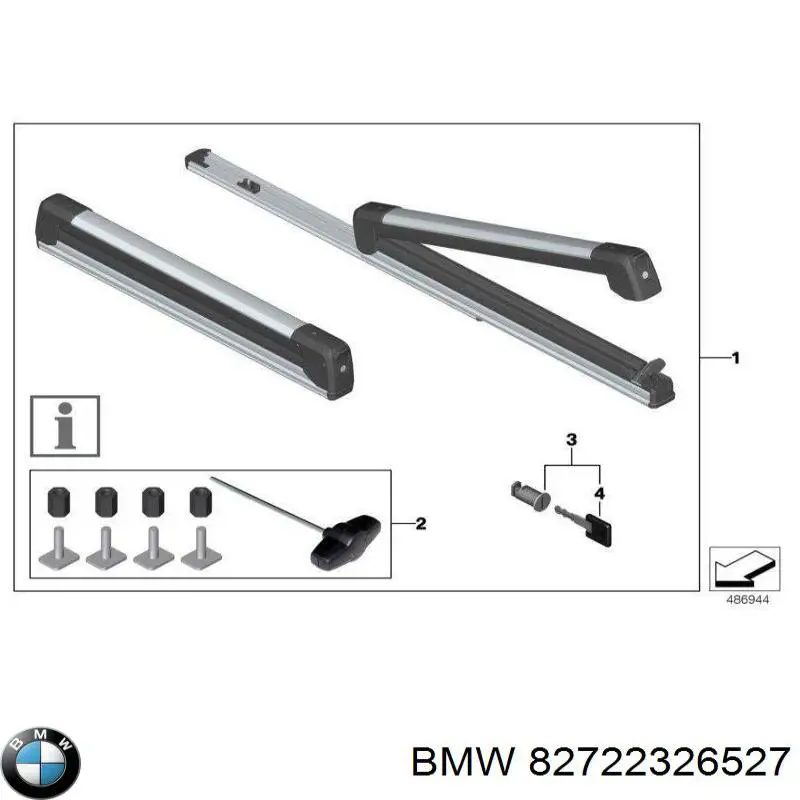  BMW 82722326527 precio, desde 417,51 EUR