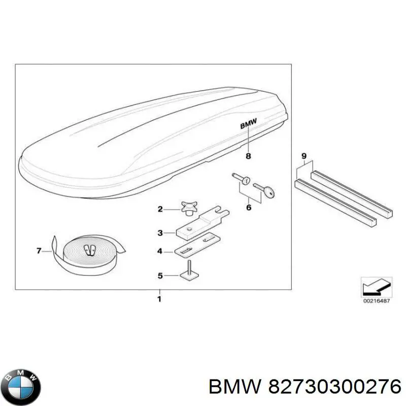 Baca de techo BMW 82730300276 precio, desde 1052,95 EUR