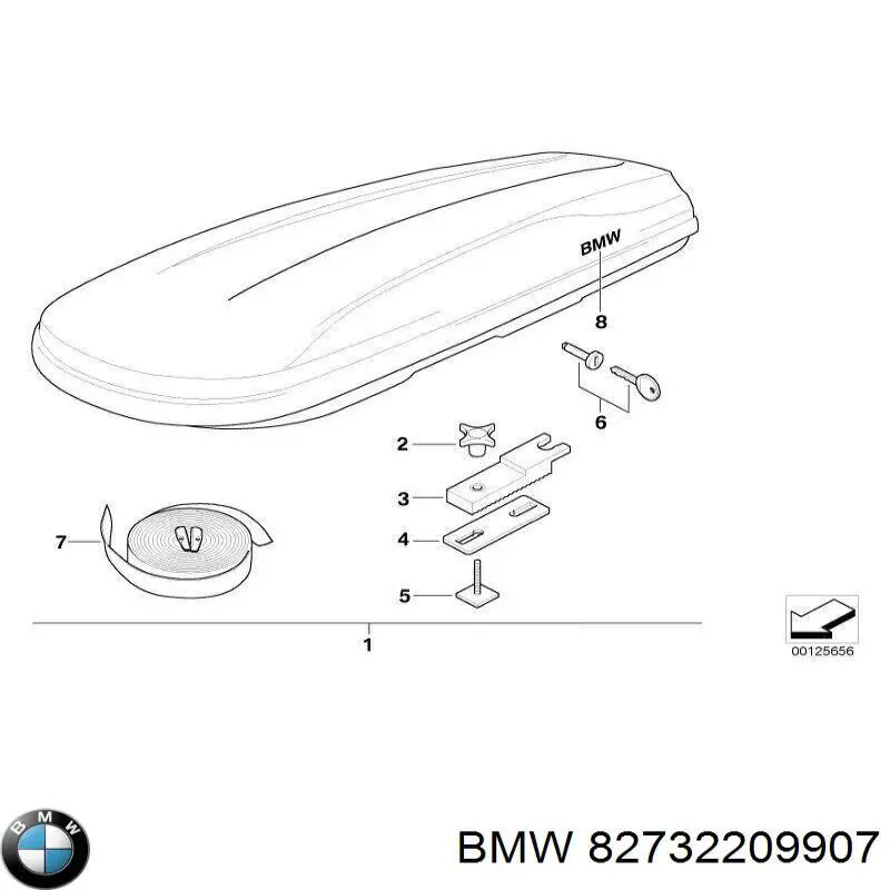 Baca de techo BMW 82732209907 precio, desde 489,82 EUR