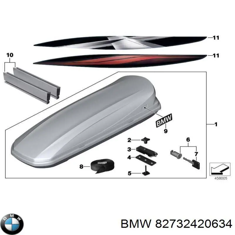  BMW 82732420634
