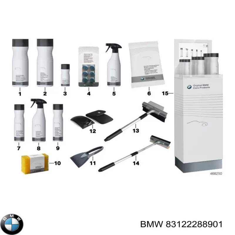 Limpiacristales 83122288901 BMW