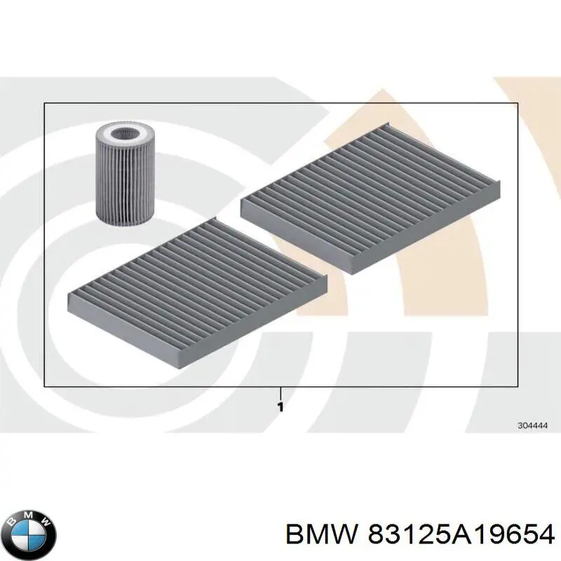 83125A19654 BMW Limpiacristales